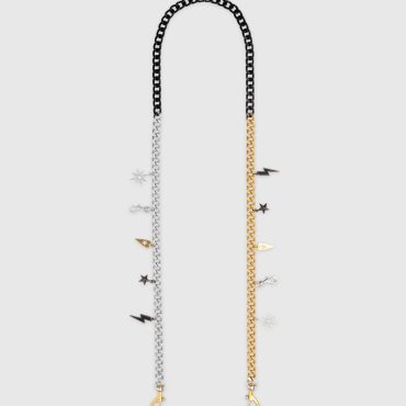 Crossbody Strap Chain With Charms