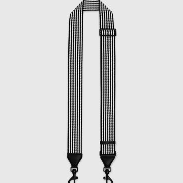 Striped Webbing Shoulder Strap