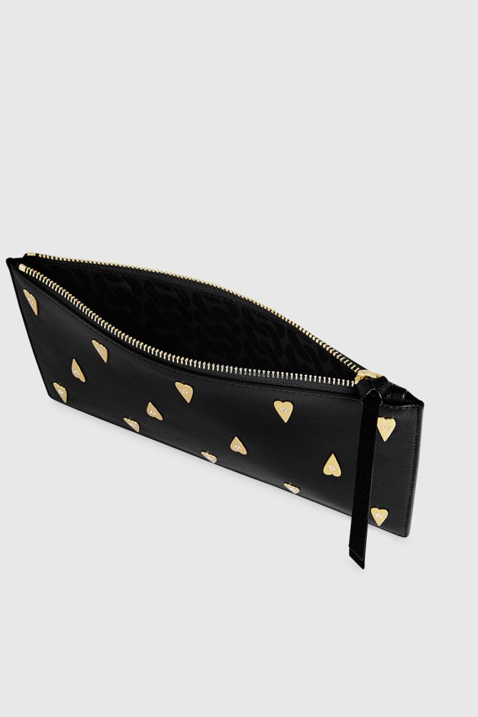 Large Heart Studded Pouch - Image 3