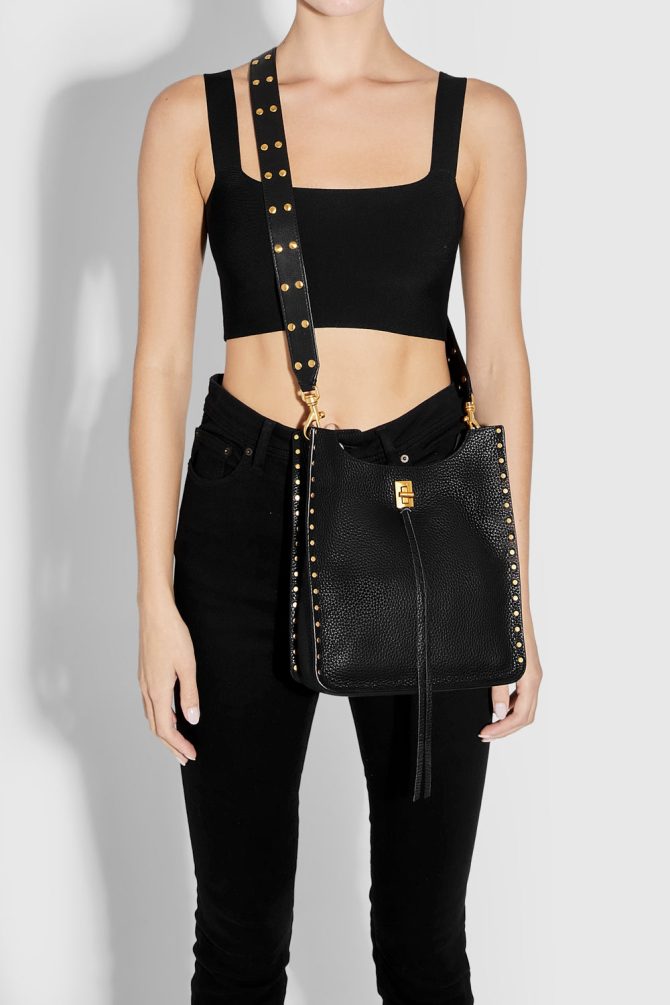 Darren Studded Shoulder Strap - Image 2