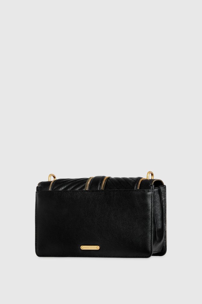 Chevron Quilted Zip Love Crossbody - Image 2