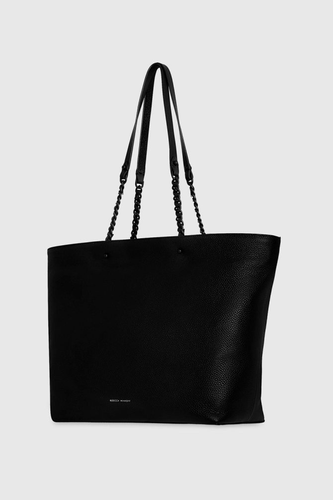 Top Zip Chain Tote - Image 3