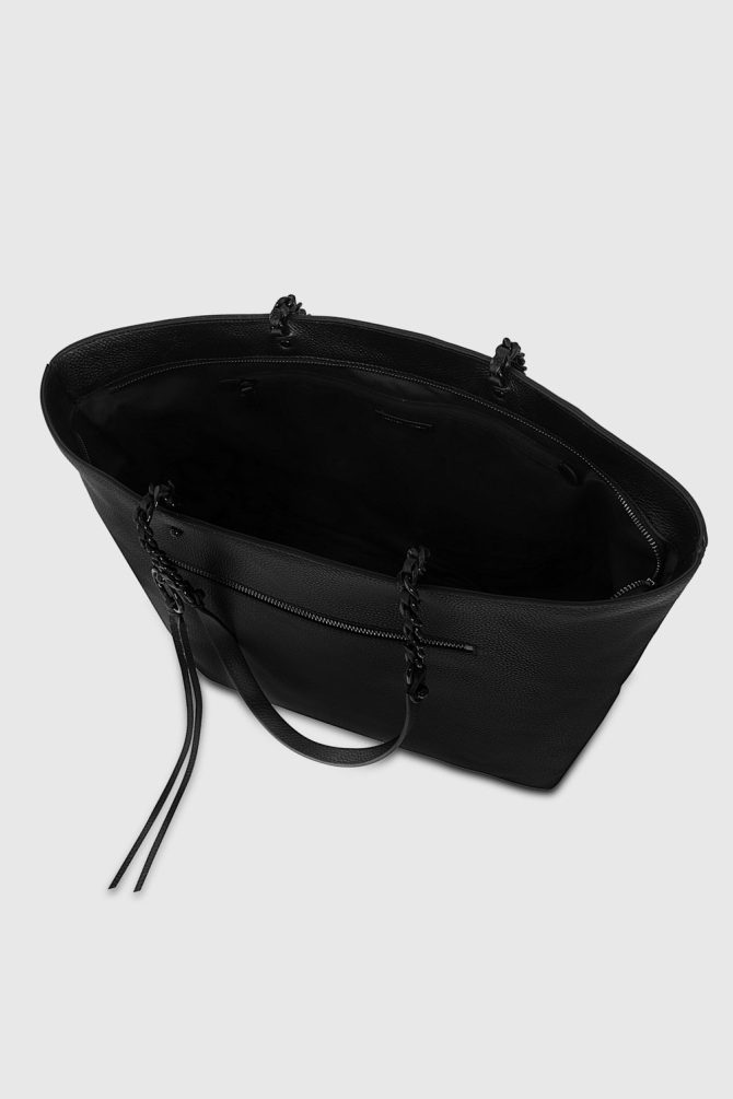 Top Zip Chain Tote - Image 2