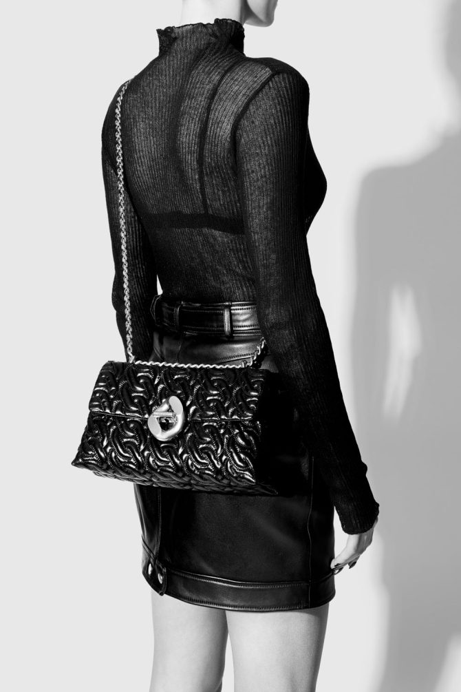 Double Gusset Crossbody With Chain Quilt - Image 6