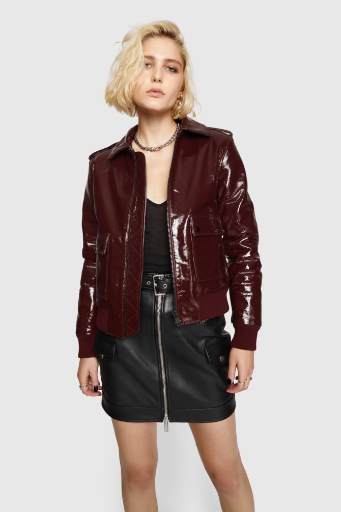 Patent Orly Aviator Jacket - Image 2