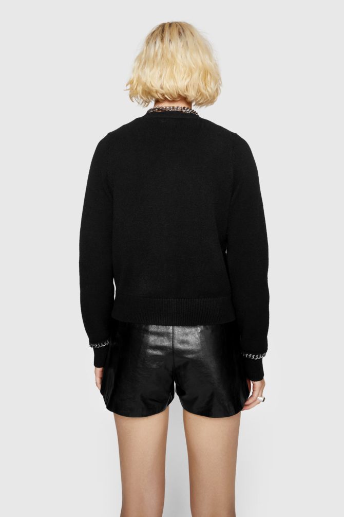 Edie Chain Cardigan - Image 3