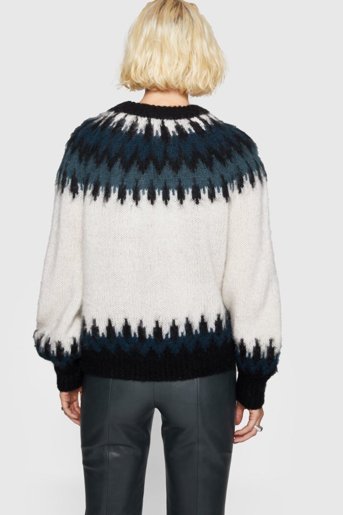 Stevie Fairisle Sweater - Image 3
