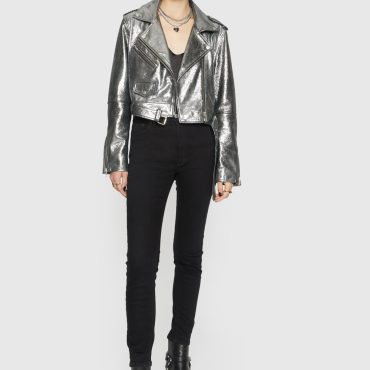 Cropped Jett Moto Jacket