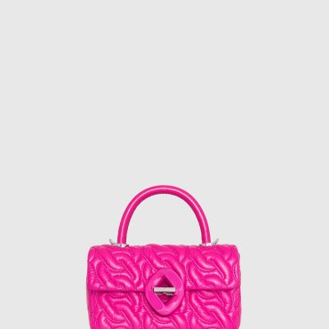 Top Handle Crossbody With Chain Quilt
