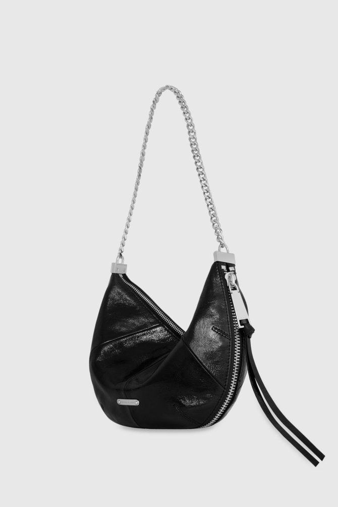 Zip Around Crossbody With Celestial Studs - Image 2
