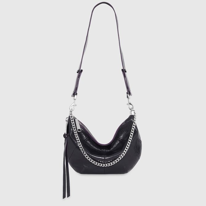 Zip Around Crossbody With Celestial Studs - Image 5