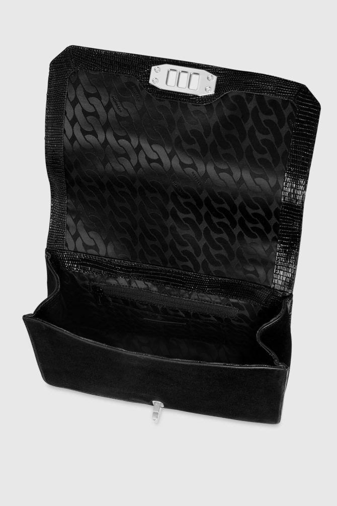 Chevron Quilted Love Crossbody - Image 3