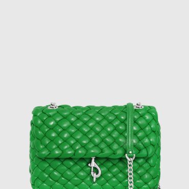 Edie Woven Shoulder Bag