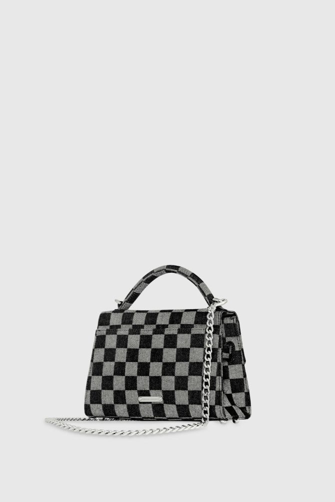 Lou Top Handle Crossbody With Chain - Image 3