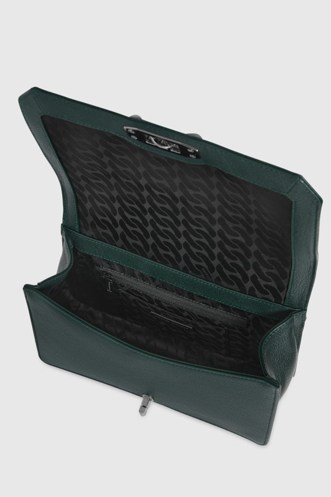 Chevron Quilted Love Crossbody - Image 3