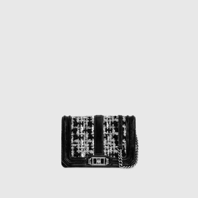 Chevron Quilted Small Love Crossbody - Image 4