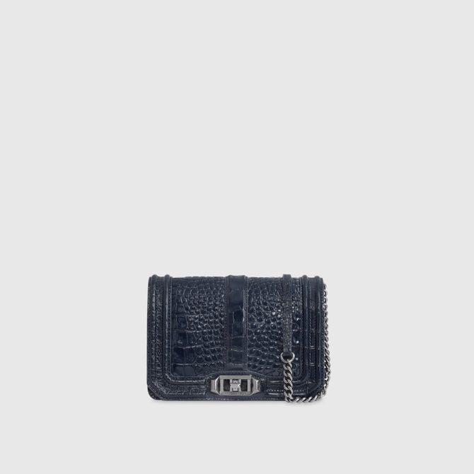 Chevron Quilted Small Love Crossbody - Image 6