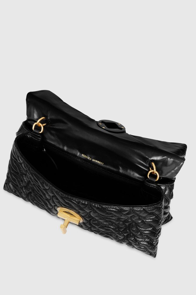 Double Gusset Crossbody With Chain Quilt - Image 3