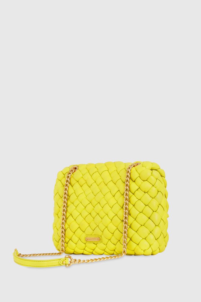Edie Woven Shoulder Bag - Image 2