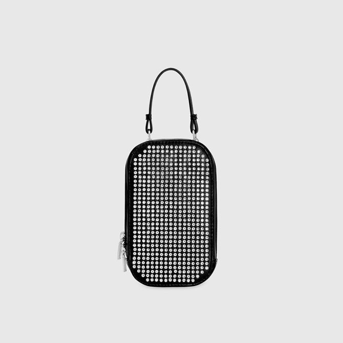 Phone Crossbody With Crystals - Image 6