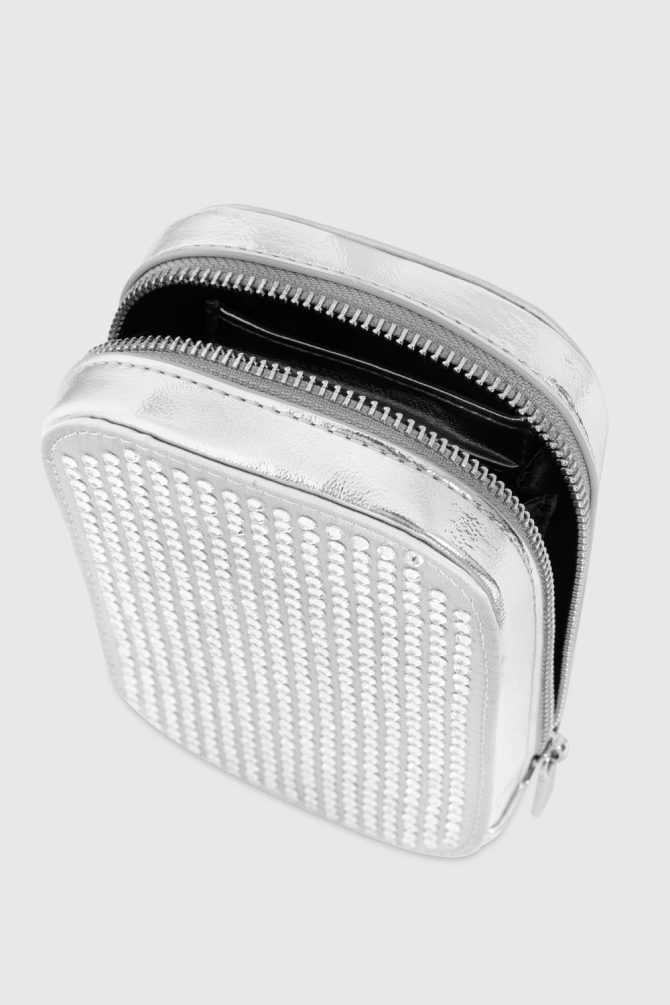 Phone Crossbody With Crystals - Image 3