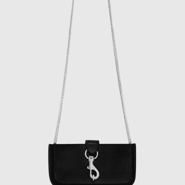 Phone Crossbody With Crystal Dog Clip