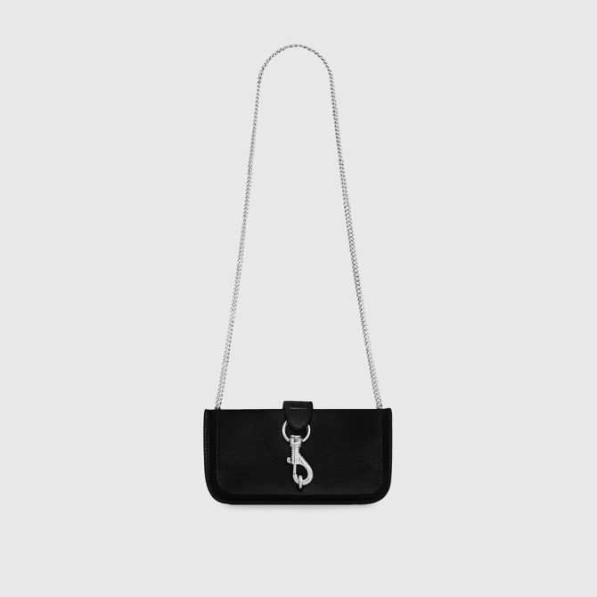 Phone Crossbody With Crystal Dog Clip - Image 6
