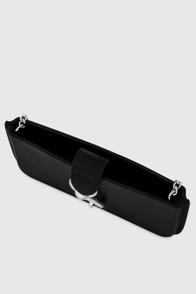 Phone Crossbody With Crystal Dog Clip - Image 3