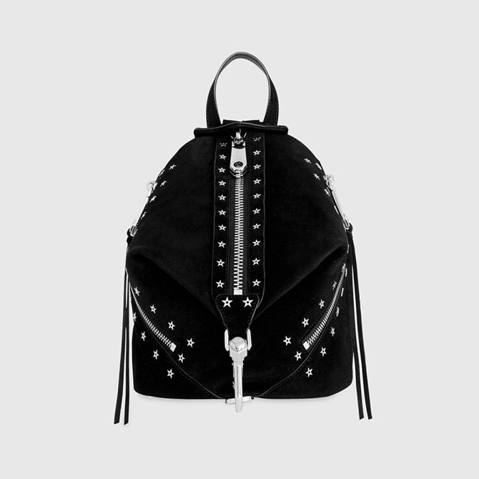 Julian Zipped Medium Backpack With Studs - Image 6