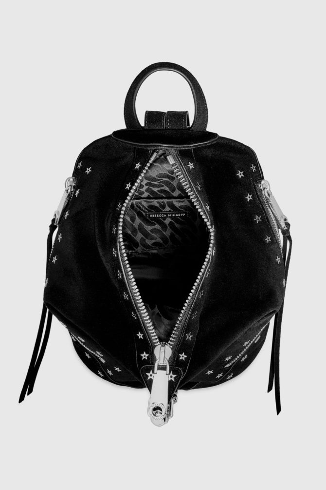 Julian Zipped Medium Backpack With Studs - Image 3