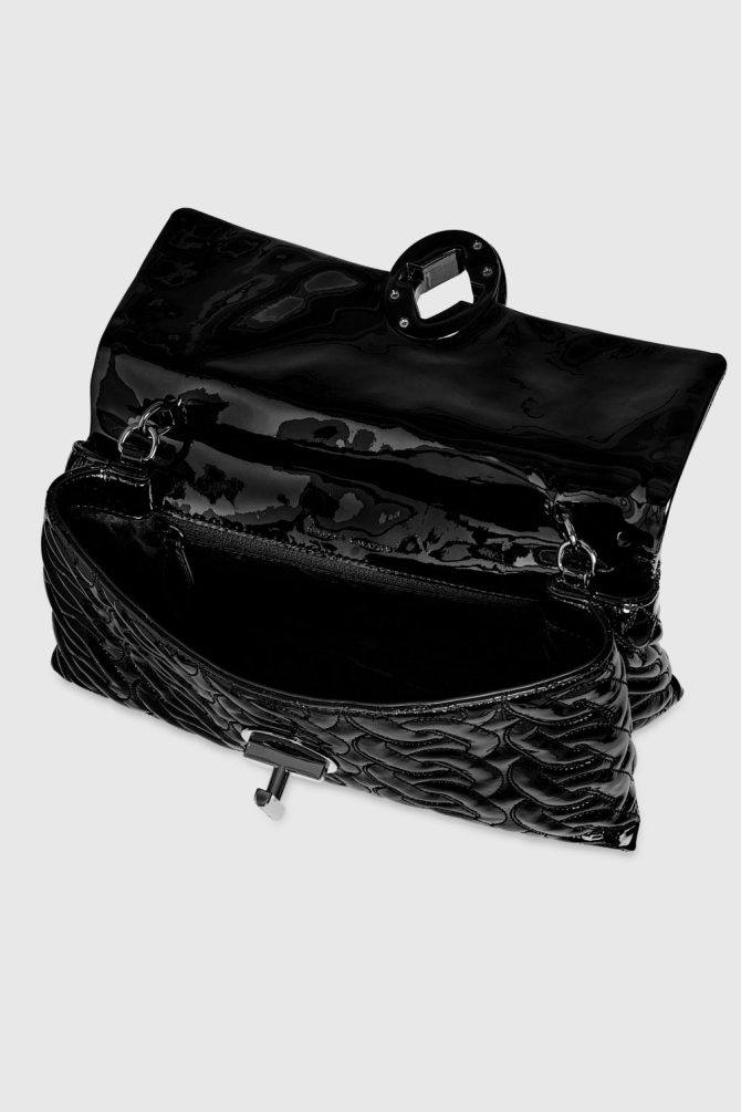 Double Gusset Crossbody With Chain Quilt - Image 3
