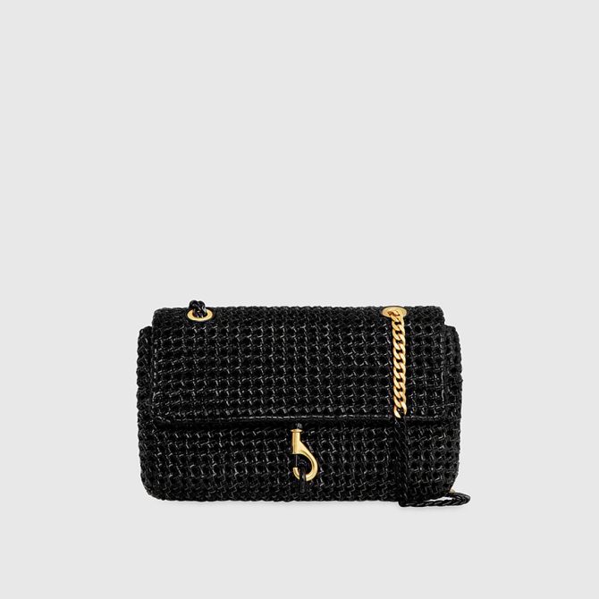 Edie Woven Medium Crossbody - Image 6