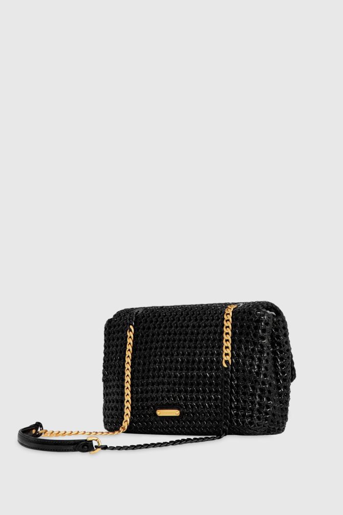 Edie Woven Medium Crossbody - Image 2