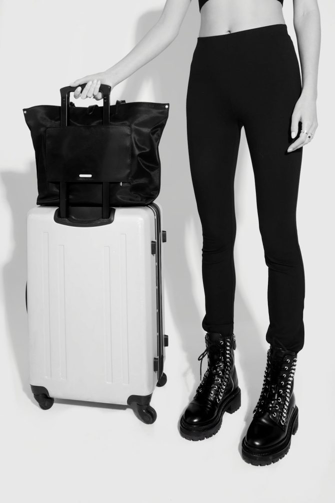 Megan Nylon Tote - Image 4