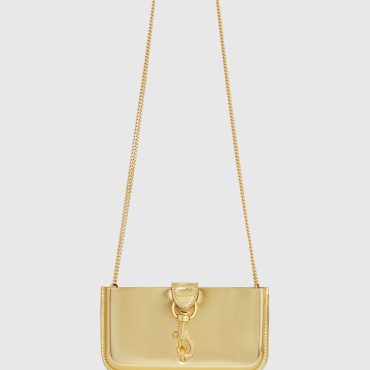 Phone Crossbody With Crystal Dog Clip