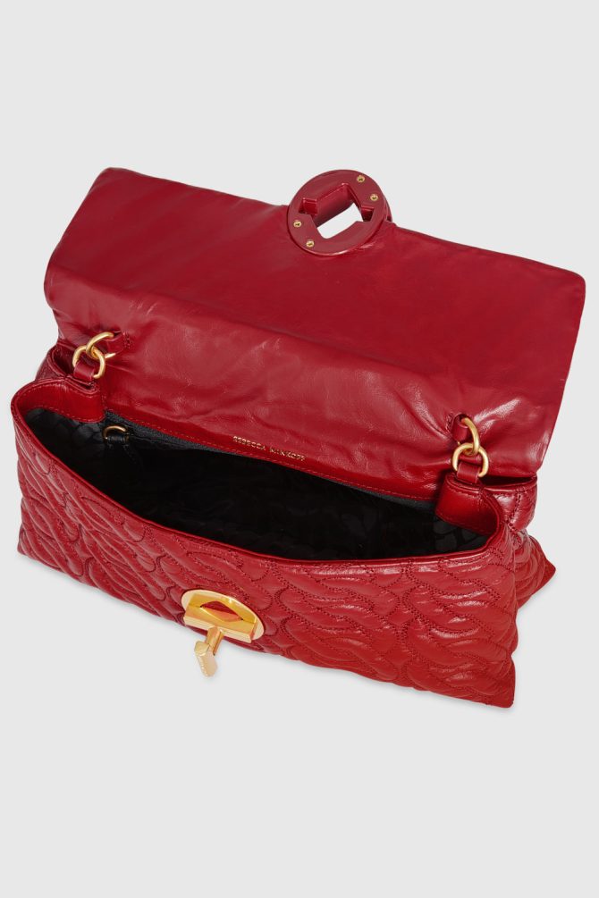 Double Gusset Crossbody With Chain Quilt - Image 4