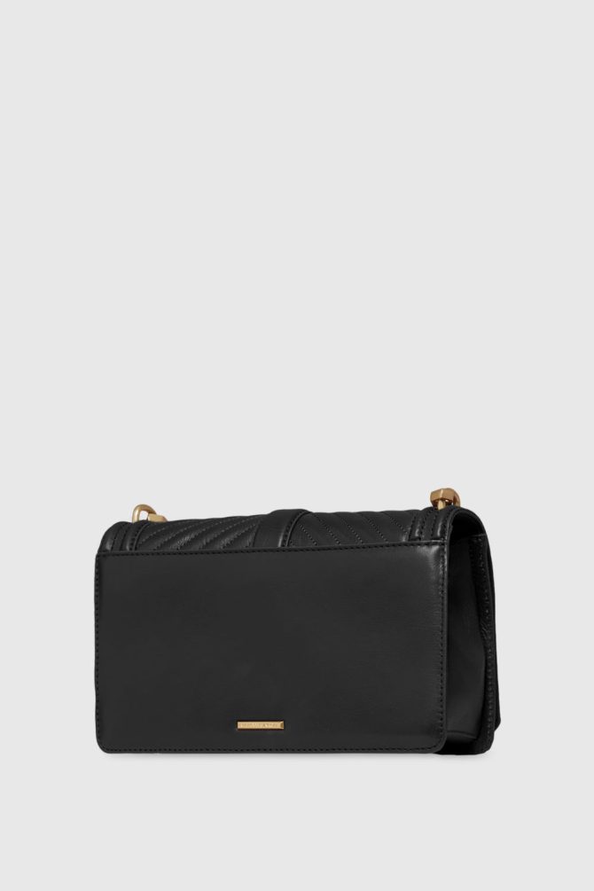Chevron Quilted Love Crossbody - Image 2