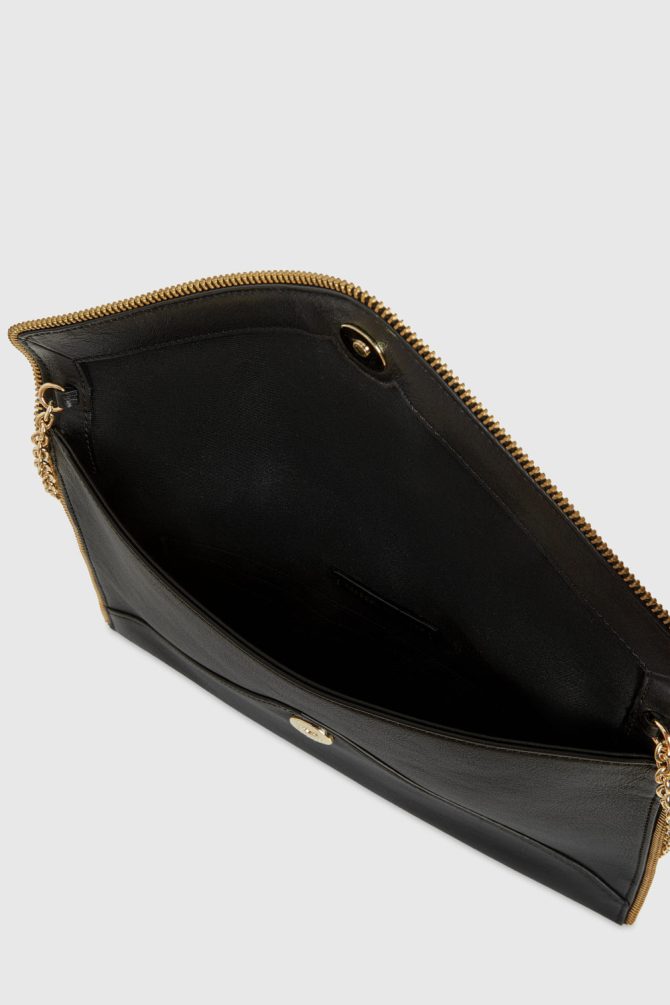 Leo Clutch With Chain Strap - Image 3