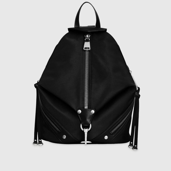 Nylon Medium Zip Julian Backpack - Image 6