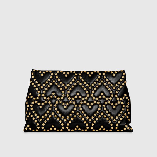 Heart Stud Quilt Pillow Clutch - Image 6
