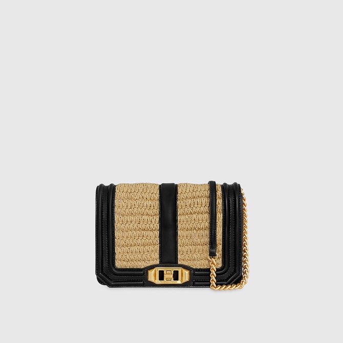 Chevron Quilted Small Love Crossbody - Image 4