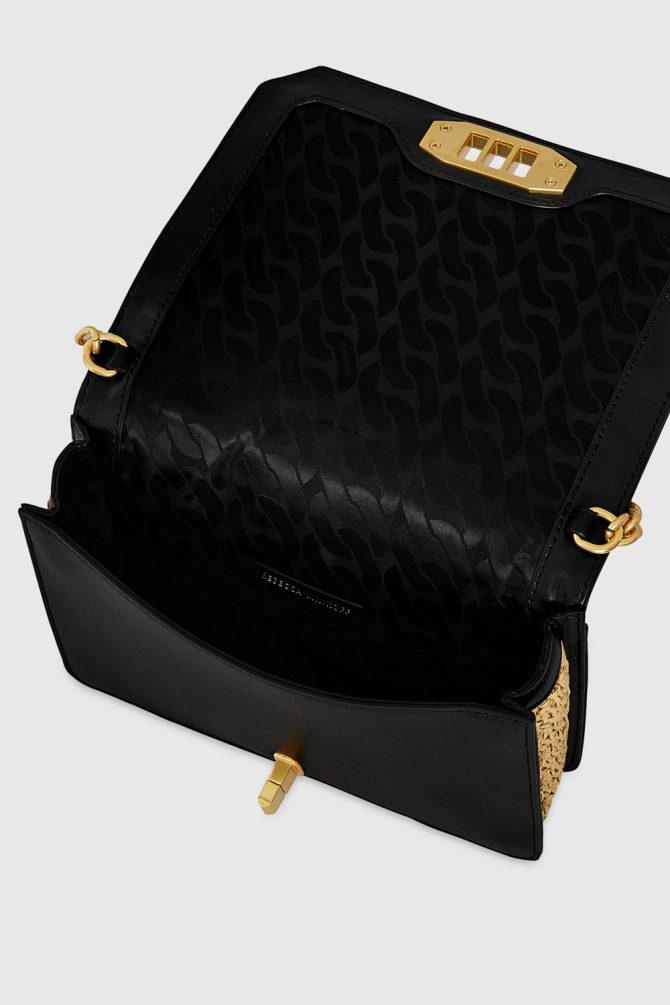 Chevron Quilted Small Love Crossbody - Image 3