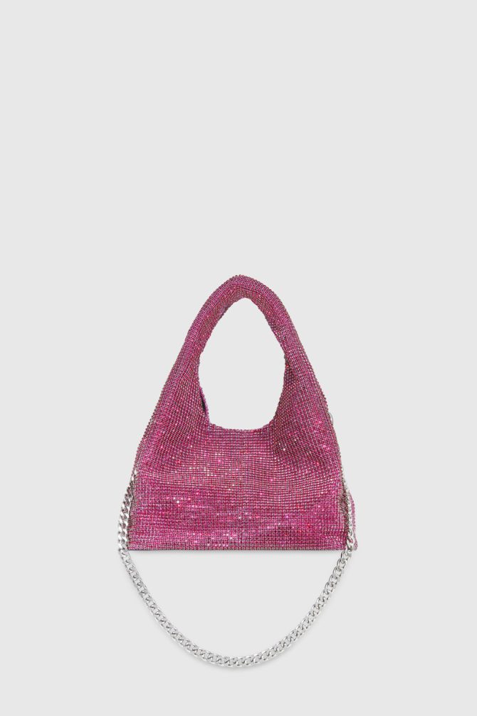 Crystal Mini Chain Carryall