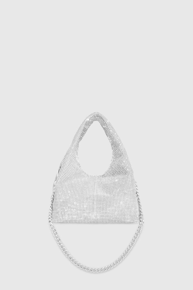 Crystal Mini Chain Carryall