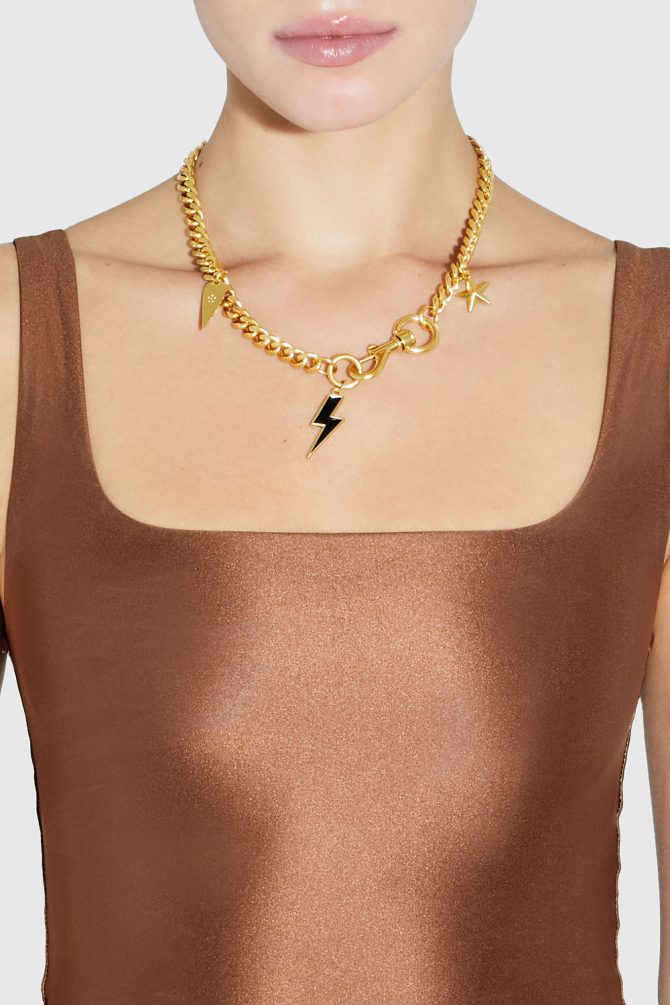 Lariat Charm Necklace - Image 2