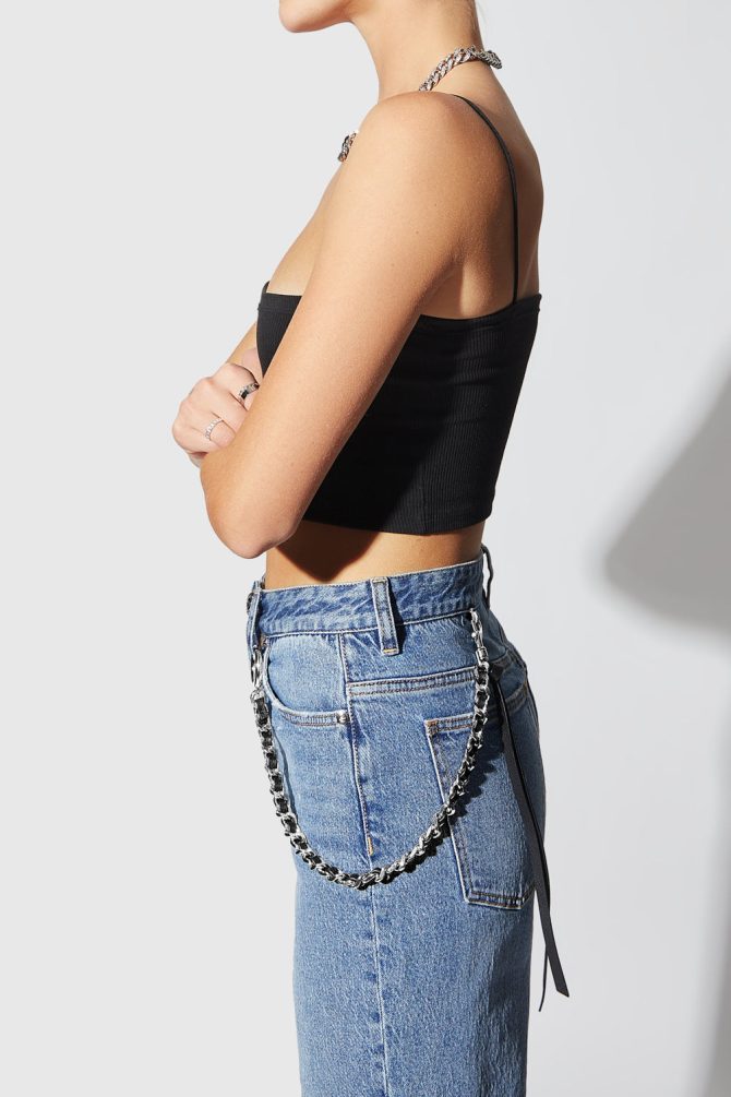 Leather Whip Chain Leash - Image 4