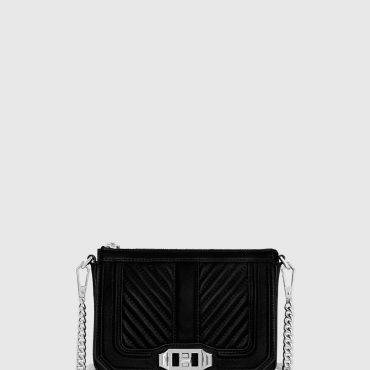 Chevron Quilted Mini Love Crossbody