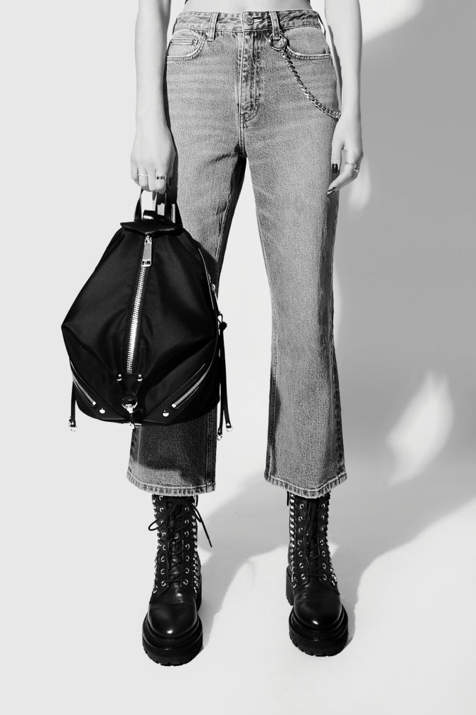 Nylon Medium Zip Julian Backpack - Image 5