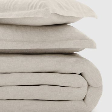 Natural Bamboo/Linen Duvet Set
