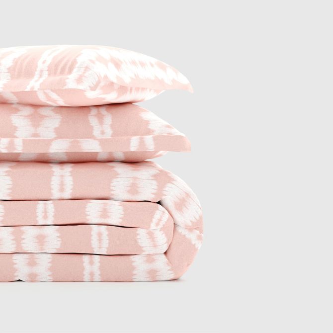 Blush Tie-Dye Duvet Cover Set - Image 4